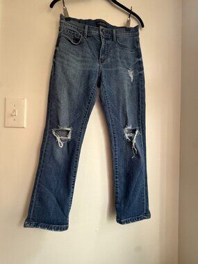 Banana Republic Skinny Jeans Sz 27 Girlfriend Perfect Fit Everyday